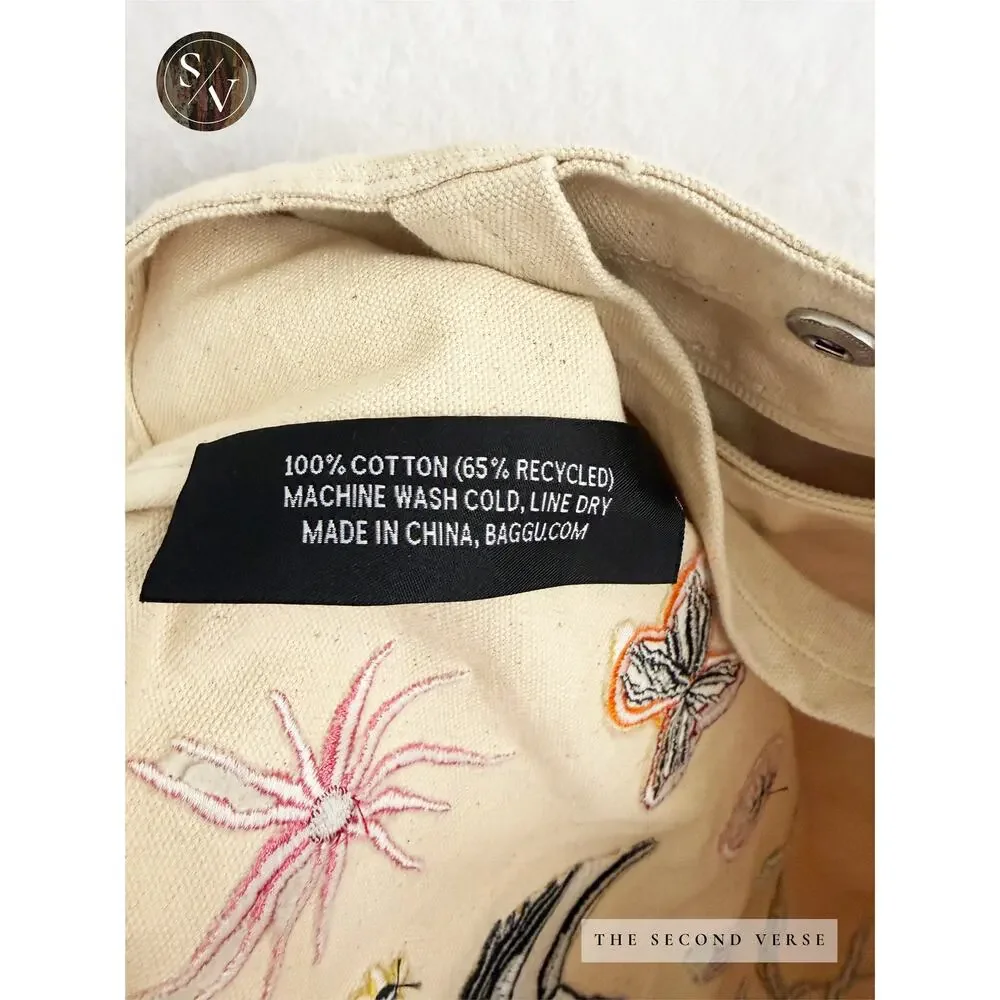 BAGGU Jessica Williams Horizontal Embroidery Duck Bag - Picture 8 of 8